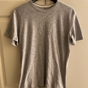 Gray rag and bone shirt